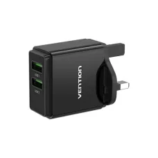 VENTION FBAB0-UK 18W Dual Port USB Wall Charger