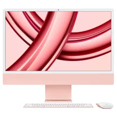 Apple iMac M3 Chip 256GB SSD 24" 4.5K Retina Display Pink All-in-One PC (Late 2023)