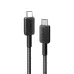 Anker 322 3ft Nylon Braided USB-C to USB-C Data Cable