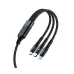 Awei CL-972 3 1n 1 120W Fast Charging Cable