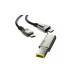 Baseus Flash Series Square Head Type-C to C + DC 100W Fast Charging Data Cable