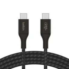 Belkin BoostCharge 1 Meter 240W Type-C to Type-C Cable Black