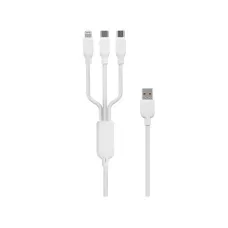 Foneng X80 100W 3-in-1 USB Fast Charging Cable