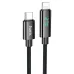 Hoco U125 Benefit Type-C to Lightning 27W Fast Charging Data Cable With Display