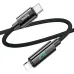 Hoco U125 Benefit Type-C to Lightning 27W Fast Charging Data Cable With Display