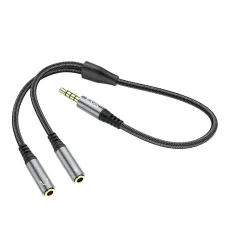 Hoco UPA21 one Male to Dual Female 3.5mm Splitter Audio Cable