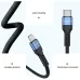 QGeeM CC02-1 USB Type-C to Lightning 1M Charging Data Cable