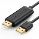 UGreen USB 2.0 Data link cable-Black 2M