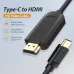 Vention CGUBH USB Type-C to 4K HDMI 2M Cable 