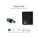 Vention VAS-A16-B500 Flat USB2.0 A Male to B Male 5M Print Cable