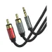 Yuanxin YAX-001 3 Meter 3.5mm Male to 2RCA Male Audio Cable