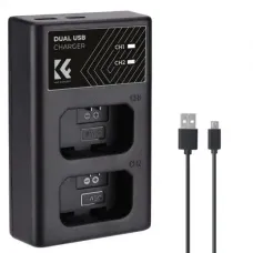 K&F Concept NP-FW50 Dual Slot Quick Charger