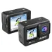 AUSEK AT-Q60TR Combo 4K Dual Screen WiFi Action Camera