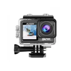 Ausek AT-S81TR Wireless Mic Combo 5K WIFI Action Camera