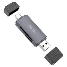 Hoco HB45 Spirit 2-in-1 USB & Type-C 2.0 Card Reader