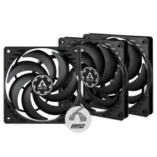 Arctic P12 Slim PWM PST 120 mm 3 Pack Casing Fan