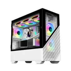 1STPLAYER D7 ATX Gaming Casing White