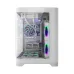 1STPLAYER UV5 White M-ATX Mid Tower Gaming Casing