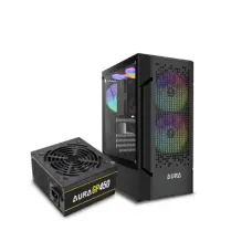 Gamdias AURA GC7 RGB ATX Mid-Tower Gaming Casing With 450W PSU