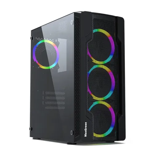 MaxGreen JX188-2 Mid-Tower RGB ATX Gaming Case Price in Bangladesh