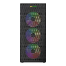 MaxGreen PS195-15 Mid-Tower ATX Gaming Casing With 4x ARGB Fan