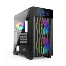 Monarch M9 PRO MAX X3 ARGB E-ATX Mid-Tower Gaming Casing