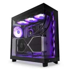 NZXT H6 Flow RGB 2023 Compact Dual-Chamber Mid-tower Airflow Casing