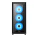 PC Power Crystal Glass V3 BK ATX Desktop Gaming Casing