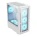 PC Power Crystal Glass V3 WH ATX Desktop Gaming Casing