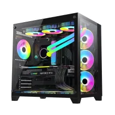 PC Power ICEBERG V2 BK Mid Tower Gaming Casing 