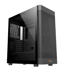 PC Power PG-H350 BK Icy Mesh ATX Mid Tower Gaming Casing