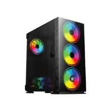 Value-Top MANIA X6 E-ATX Mid Tower Black Gaming Casing