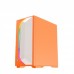 XIGMATEK Gemini II Orange ARGB Mini Tower Gaming Casing 