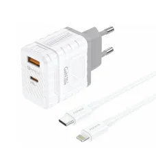 FONENG EU61 30W Dual Port Charger Adapter With Type-C Cable