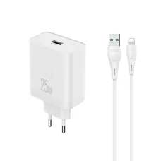 Yison Celebrat C-H8-EU 25W Charger Adapter with Lightning Cable