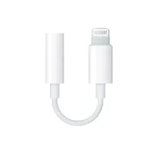 Apple Lightning to 3.5mm Headphone Jack Adapter #MMX62ZM/A