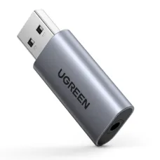 Ugreen CM383 3.5mm Female to USB Male Audio Converter #80864