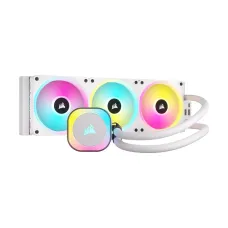 Corsair iCUE LINK H150i 360MM RGB AIO Liquid CPU Cooler White 