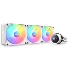 NZXT Kraken 360 RGB 360mm AIO Liquid CPU Cooler White with LCD Display 