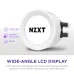 NZXT Kraken Elite 240 RGB 240mm AIO Liquid CPU Cooler White with LCD Display 