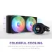 NZXT Kraken Elite 240 RGB 240mm AIO Liquid CPU Cooler with LCD Display 