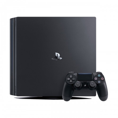 sony ps4 pro 1tb console with one additional controller pasted outside box