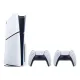 Sony PlayStation 5 Slim Analog Gaming Console With Two DualSense Wireless Controllers