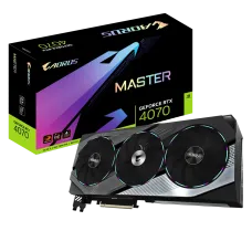 GIGABYTE AORUS GeForce RTX 4070 MASTER 12GB GDDR6X Graphics Card