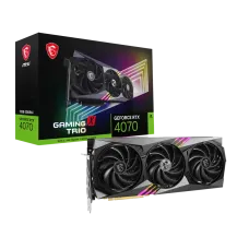 MSI GeForce RTX 4070 GAMING X TRIO 12GB GDDR6X Graphics Card