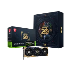 MSI GeForce RTX 4070 SUPER 12G GAMING SLIM World of Warcraft EDITION GDDR6X Graphics Card