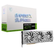 MSI GeForce RTX 4070 Ti SUPER 16G GAMING X SLIM WHITE GDDR6X Graphics Card