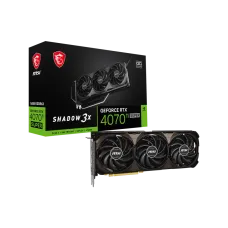 MSI GeForce RTX 4070 Ti SUPER 16G SHADOW 3X OC GDDR6X Graphics Card