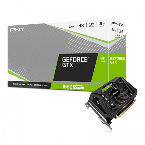 PNY GeForce GTX 1660 SUPER 6GB Single Fan Graphics Card Price in BD