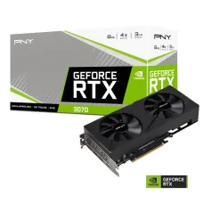 PNY GeForce RTX 3070 VERTO Dual Fan LHR 8GB Graphics Card (No Box, No Warranty)